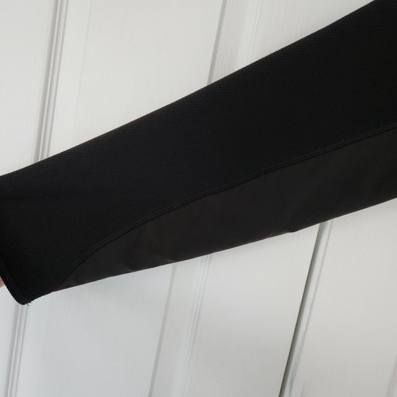 The North Face Men's TKA Stealth Full Zip Fleece Jacket Zip Pockets Black Sz LG - Picture 8 of 12